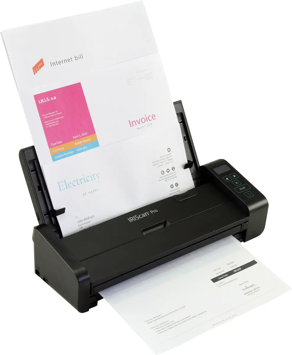 I.R.I.S. IRIScan Pro 5 ADF Scanner Photo 2