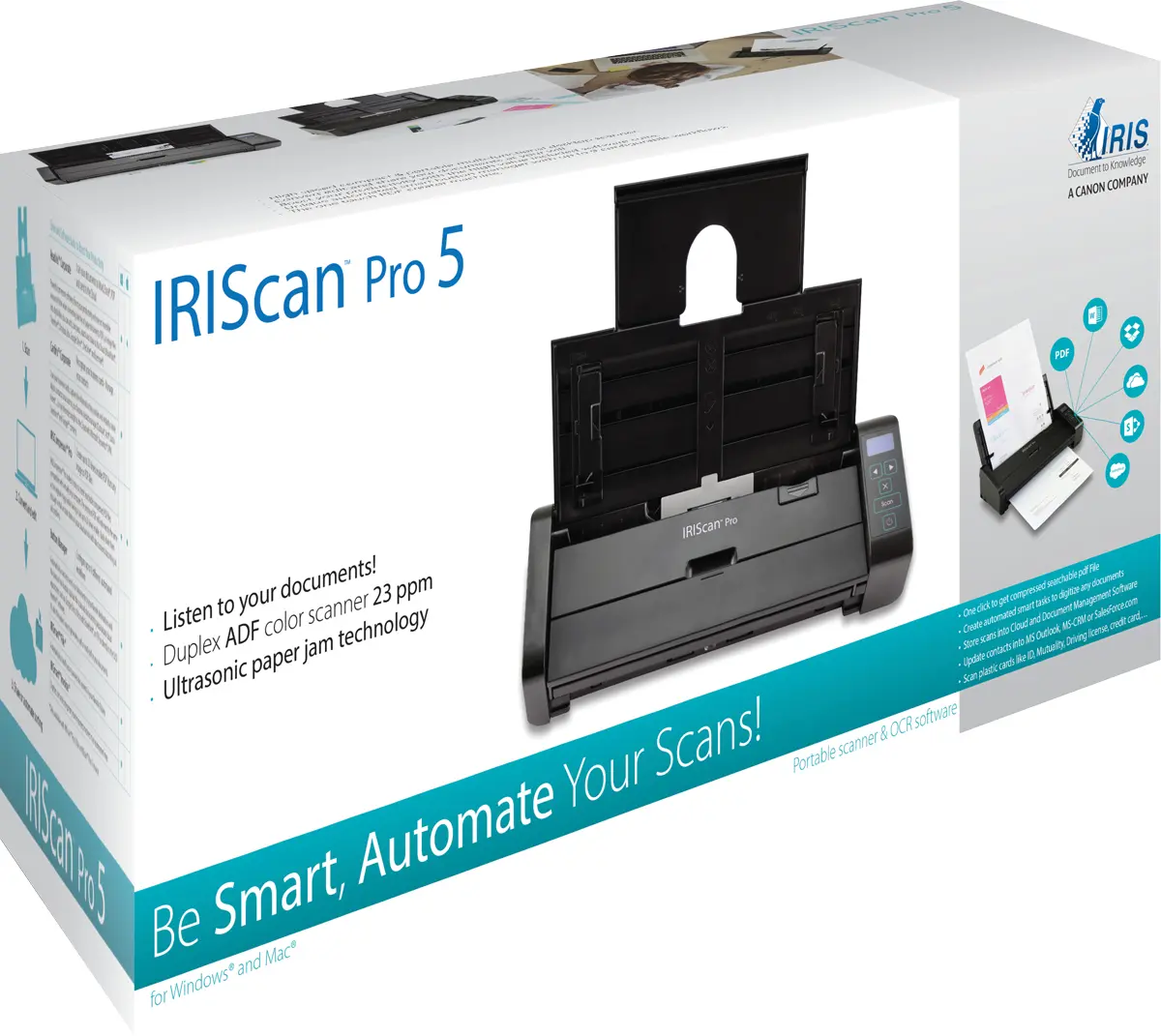 I.R.I.S. IRIScan Pro 5 ADF Scanner Photo 3