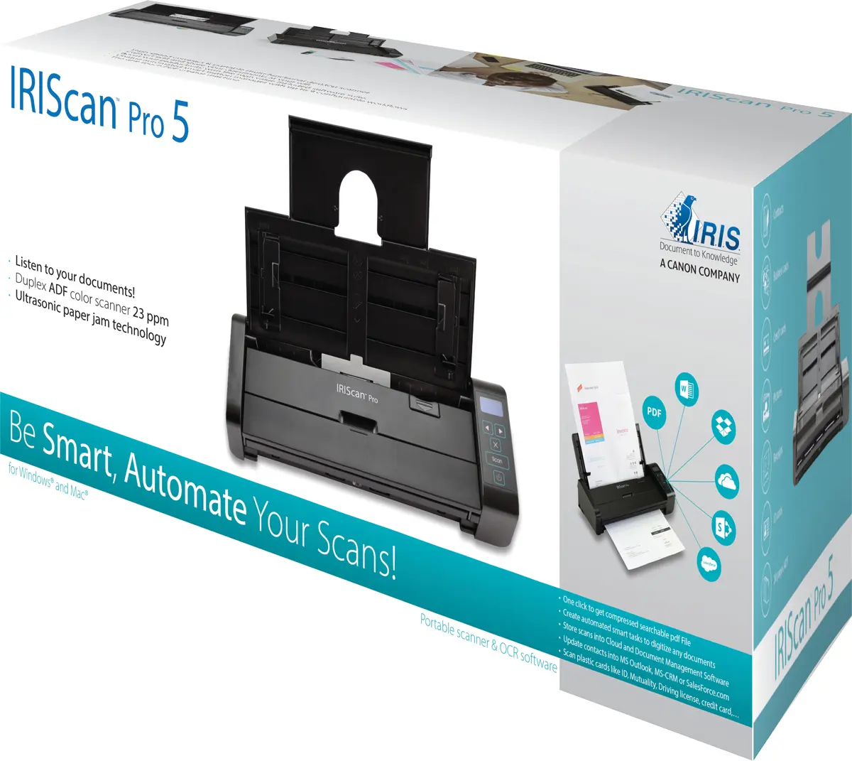 I.R.I.S. IRIScan Pro 5 ADF Scanner Photo 4