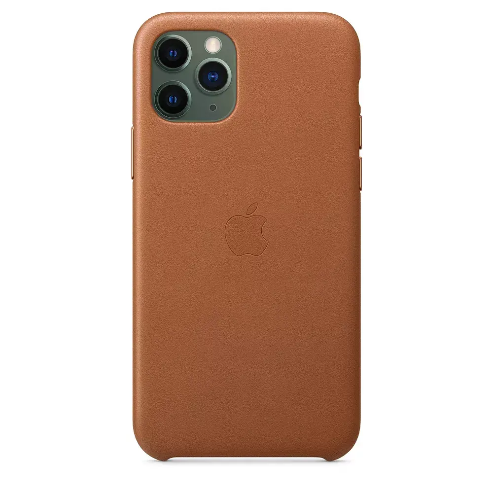 Vāks Apple iPhone 11 Pro Leather Case Photo 4