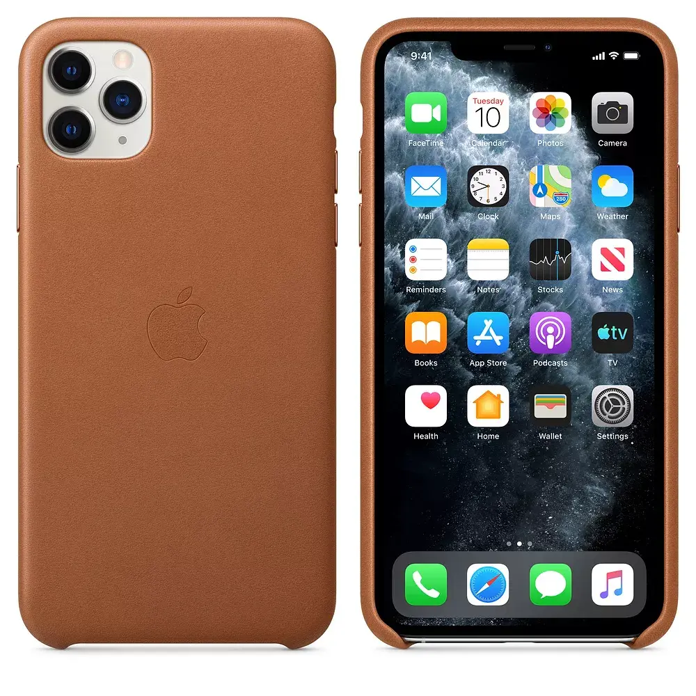 Vāks Apple iPhone 11 Pro Max Leather Case Photo 8