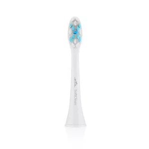 Toothbrush Replacement Heads ETA SoftClean pack of 2, soft bristles, blue and white