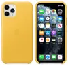 Apple ādas vāciņš iPhone 11 Pro - dzeltens Photo 8