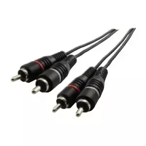 Schwaiger CIK5415 аудио кабель 1,5 m 2 x RCA Черный