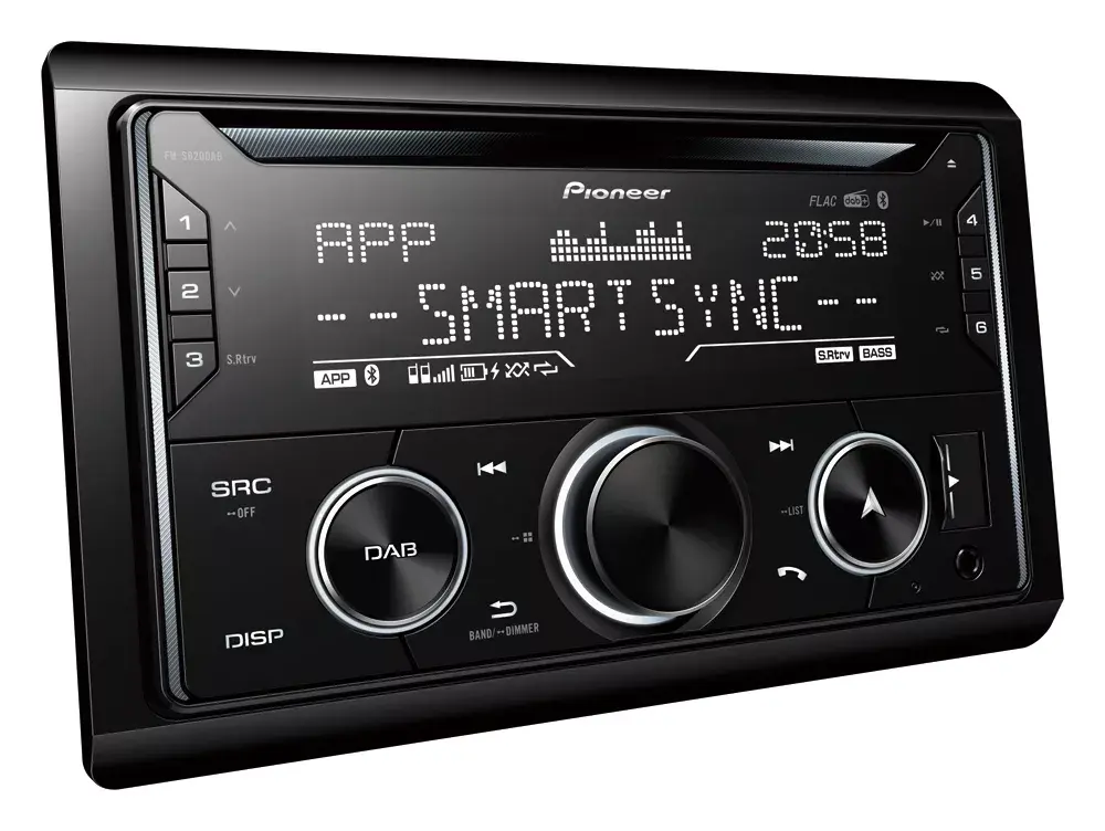 Automobiļu mediju uztvērējs Pioneer FH-S820DAB Photo 2