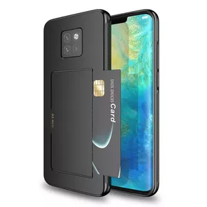 Dux Ducis Pocard Series Premium Прочный Силиконовый чехол для Samsung N970 Galaxy Note 10 Черный