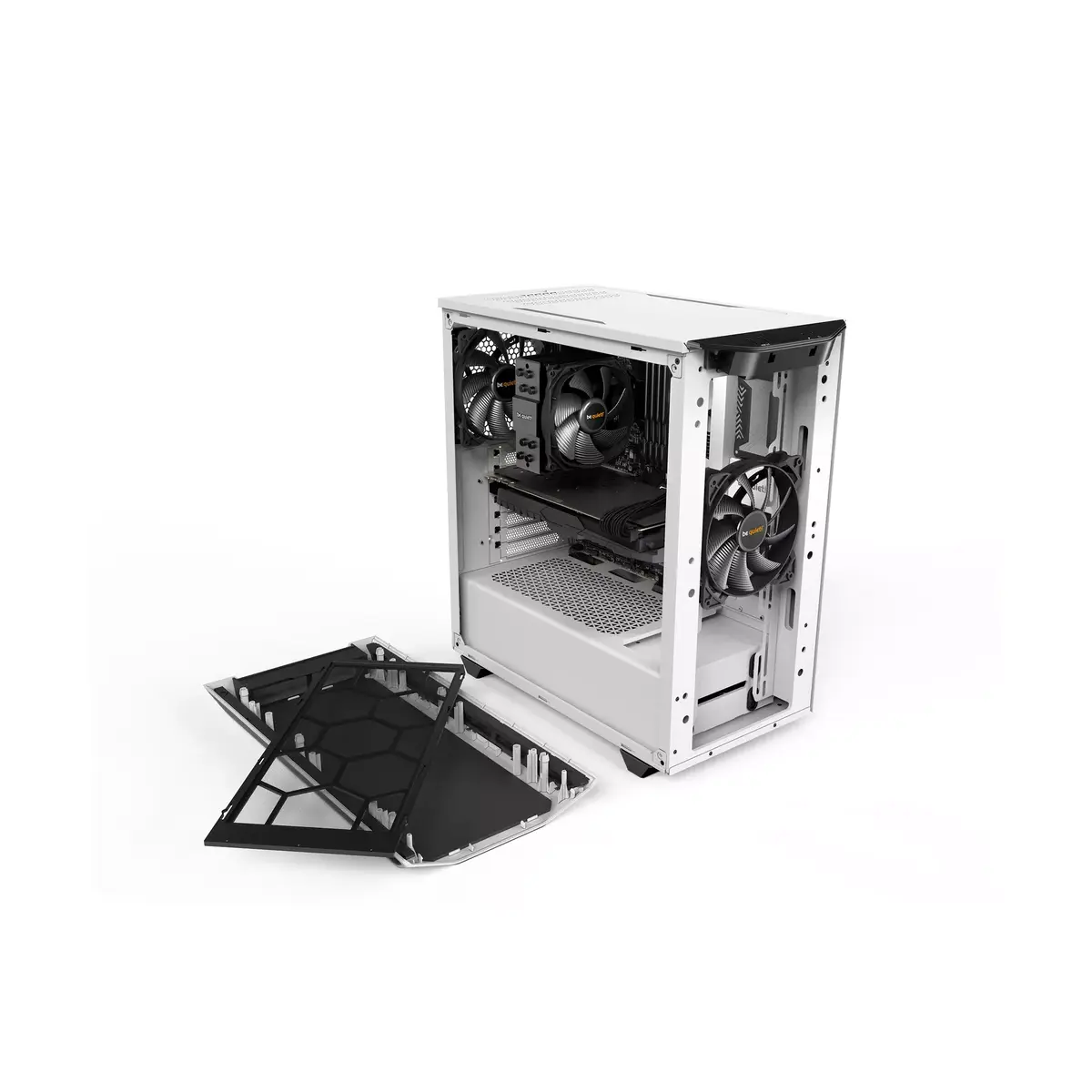 PC Case be quiet! Pure Base 500 White Photo 7