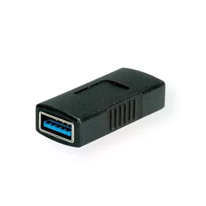 Value 12.99.2997 kabeļu spraudņu pāreja USB Type A Melns