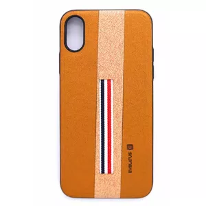 Чехол Evelatus для Apple iPhone X Dazzel Brown — защитный корпус, модель APIPXDABR