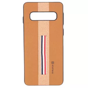 Чехол Evelatus для Samsung S10 Dazzel Brown SS10DABR защитный футляр, модельная посадка
