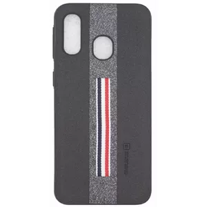 Phone case Evelatus for Samsung Galaxy A40 — Dazzel Black — protective soft shell, cutouts for camera and ports