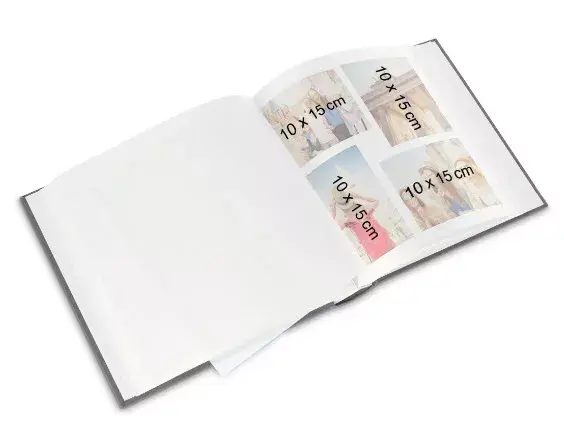Fotoalbums Hama Fine Art Zils 400 lapas Photo 6