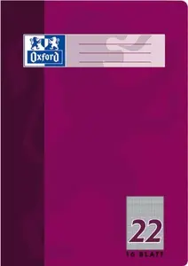 Oxford Elba 384401622 A4 Burtnīca Purpura 16 lapas Rūtās 90 g/m²