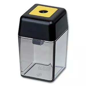 Möbius+Ruppert 0915 - 0000 Manual pencil sharpener Black, Transparent, Yellow