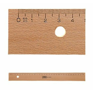 Möbius+Ruppert 1930 - 0000 Galda lineāls 300 mm Dižskabārdis Koks 1 pcs