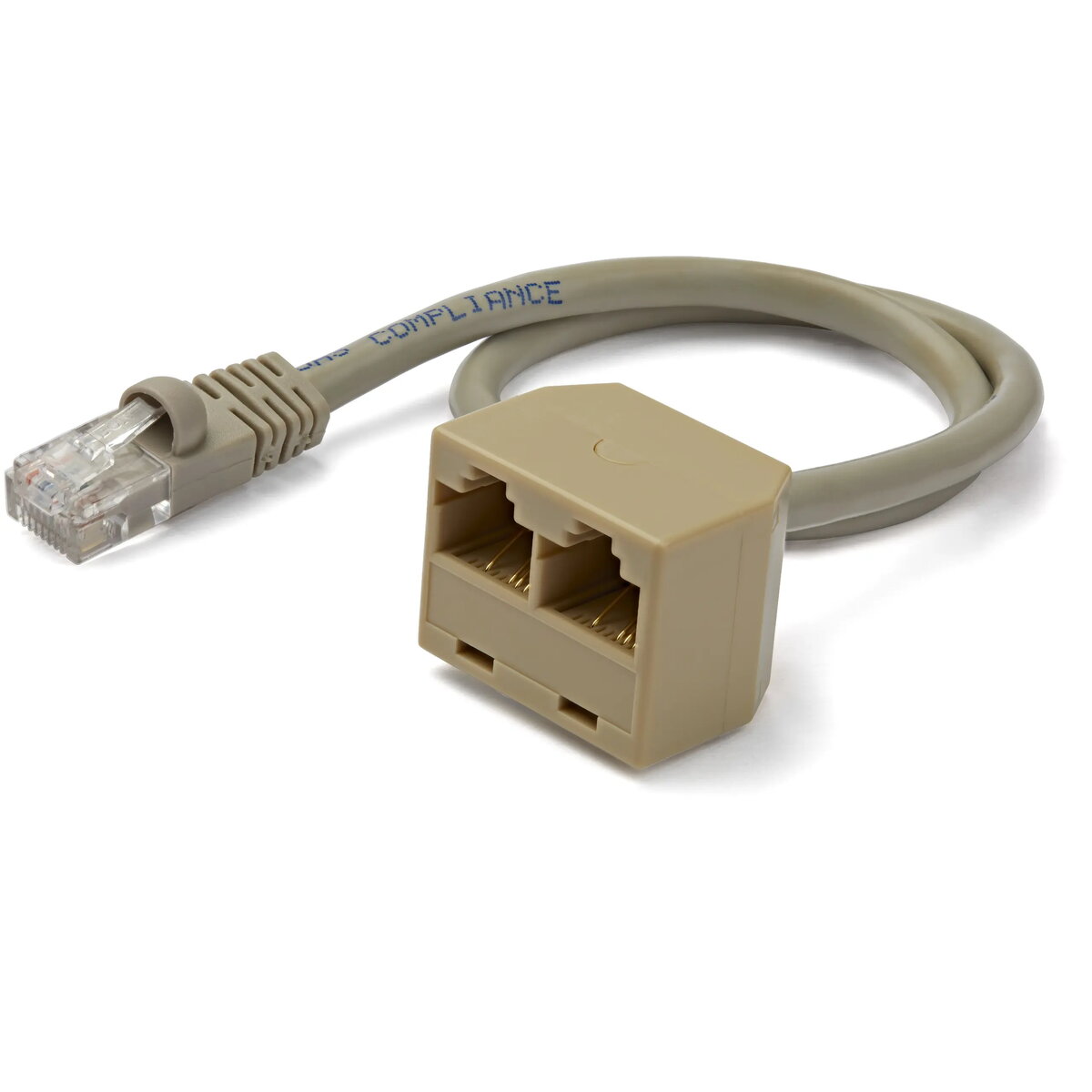 StarTech.com 2-pret-1 RJ45 sadalītāja kabeļa