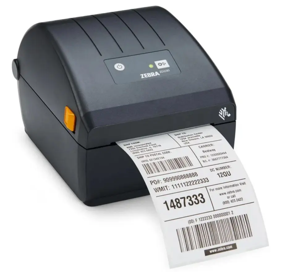 Zebra ZD230 etiķešu printeris tiešā termodruka