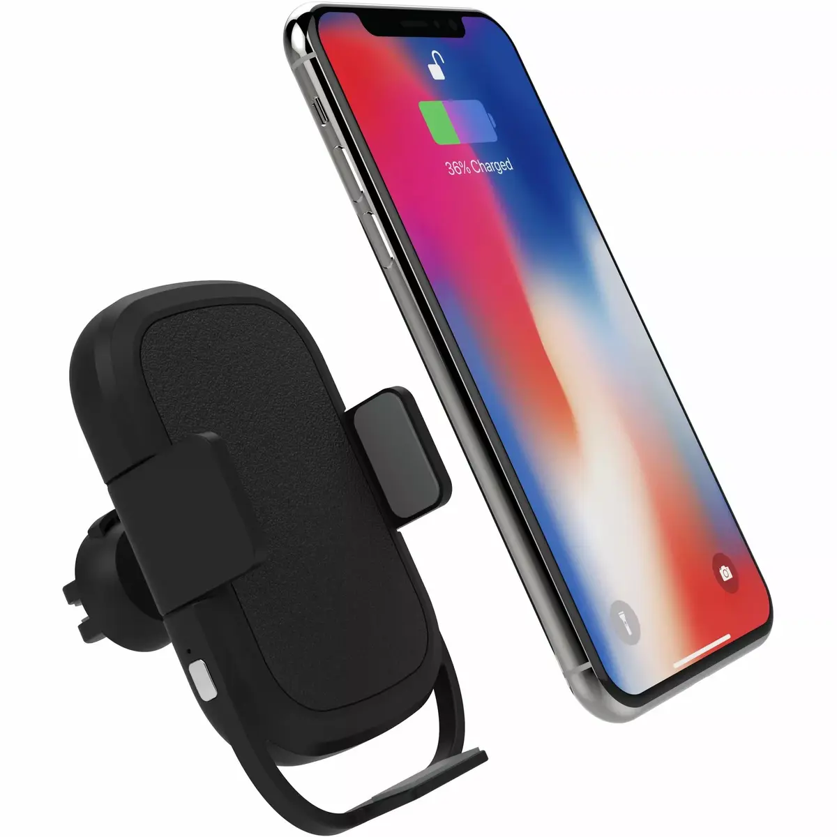 PLATINET PUCHWI car phone mount with QI 10W Photo 2