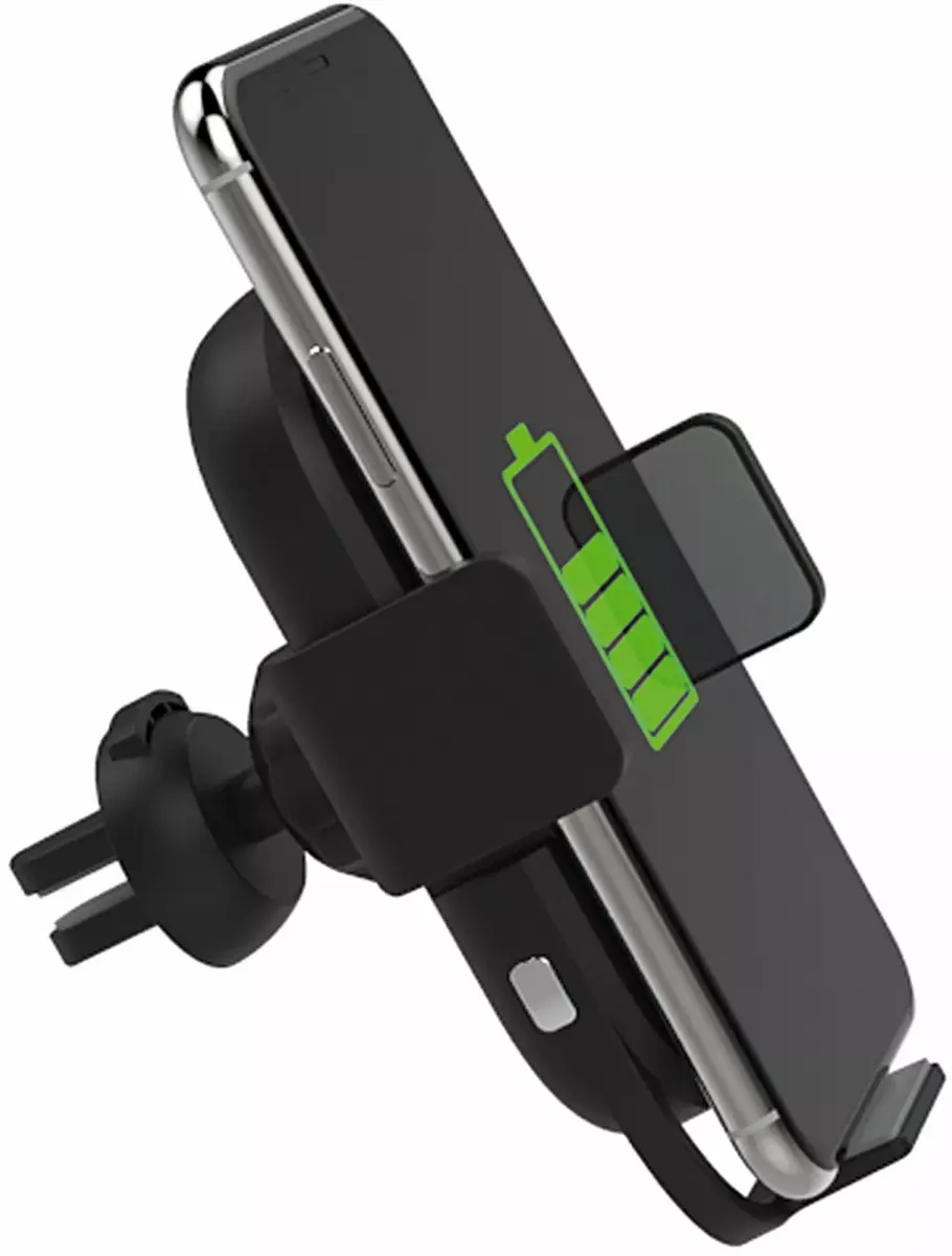 PLATINET PUCHWI car phone mount with QI 10W Photo 3