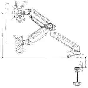 MACLEAN MC-860 кронштейн для 27" Photo 6