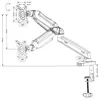 MACLEAN MC-860 кронштейн для 27" Photo 6