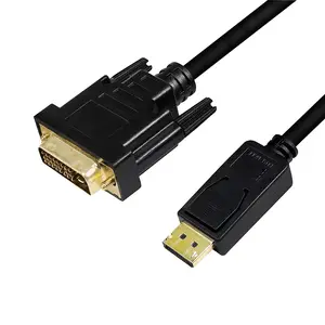 Адаптер видеокабеля LogiLink CV0130 1м DisplayPort DVI Черный