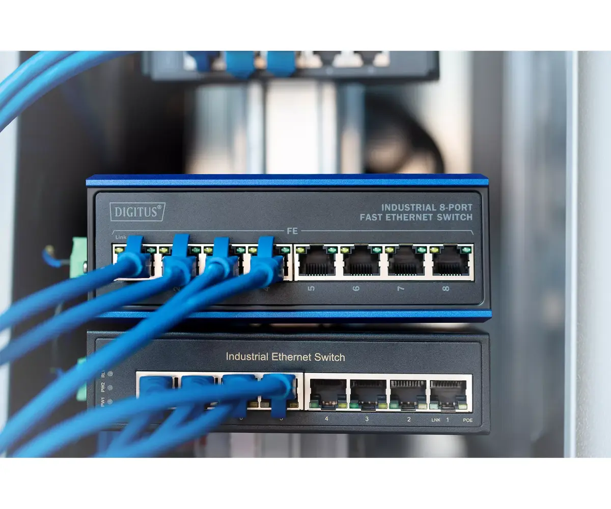 Network Switch Digitus 8 Port Fast Ethernet DN-650106 Photo 2