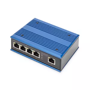 Digitus DN-651118 tīkla pārslēgs Nepārvaldīts L2 Gigabit Ethernet (10/100/1000) Melns, Zils