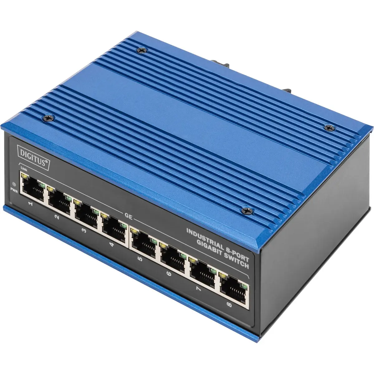 Промышленный коммутатор Digitus DN-651119 8-Port Gigabit Photo 8
