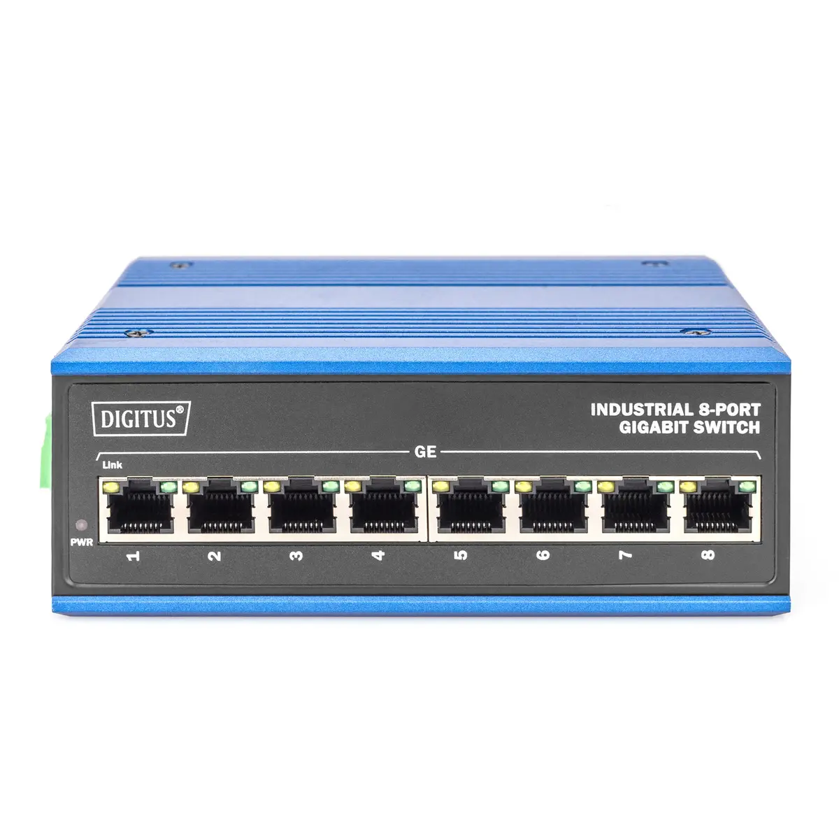 Промышленный коммутатор Digitus DN-651119 8-Port Gigabit Photo 11