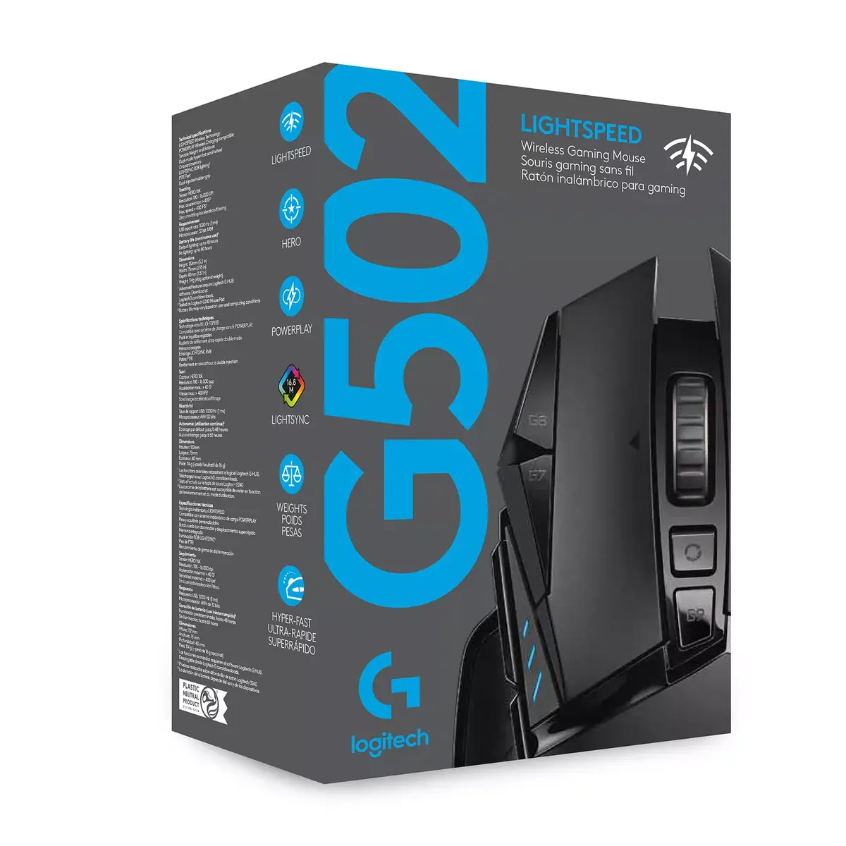 Gaming Mouse Logitech G502 Hero Photo 8