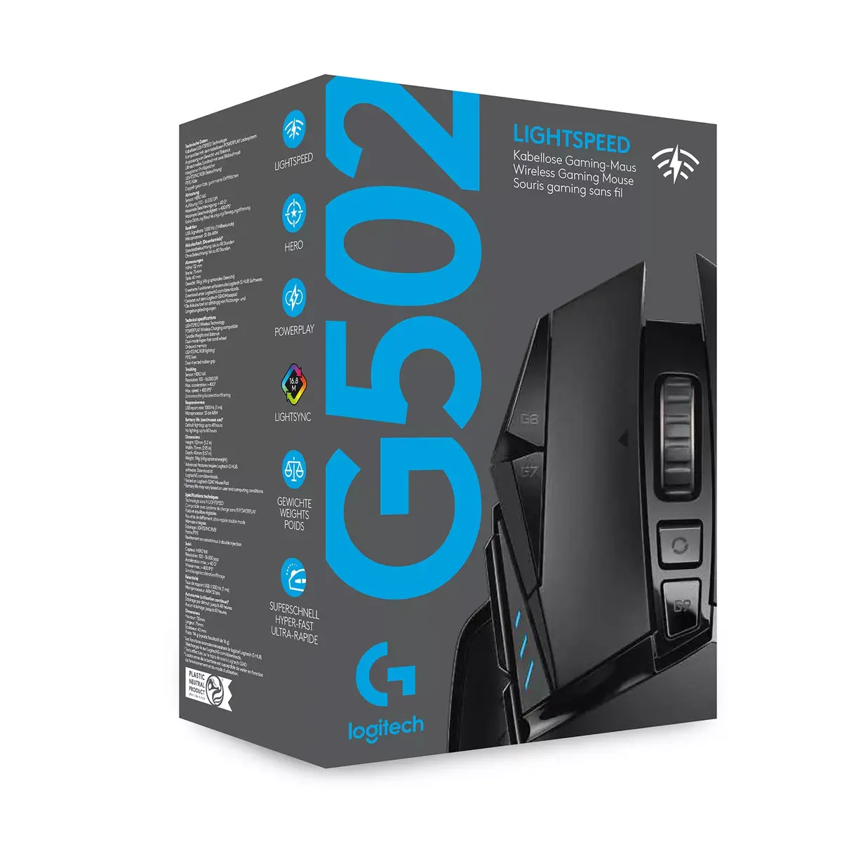 Gaming Mouse Logitech G502 Hero Photo 9