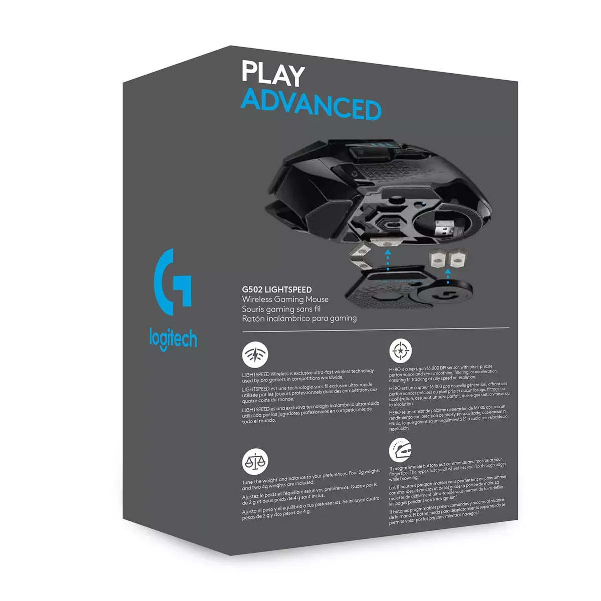 Gaming Mouse Logitech G502 Hero Photo 11