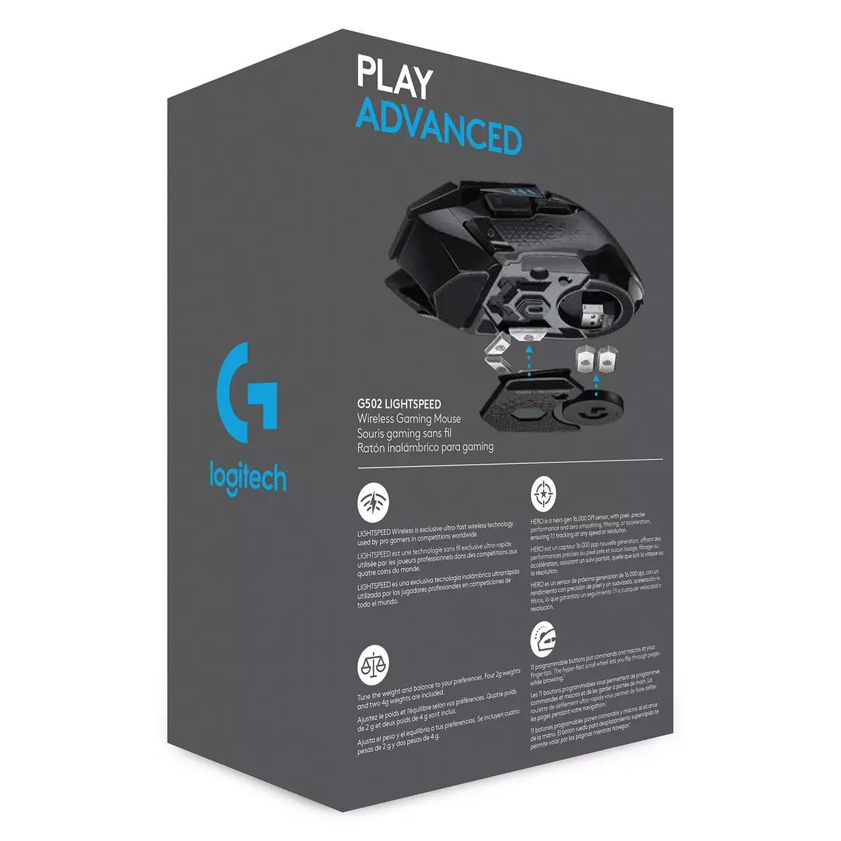 Gaming Mouse Logitech G502 Hero Photo 12