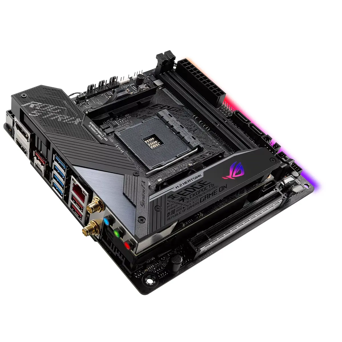 Motherboard ASUS ROG Strix X570-I Gaming, 90MB1140-M0EAY0 Photo 4