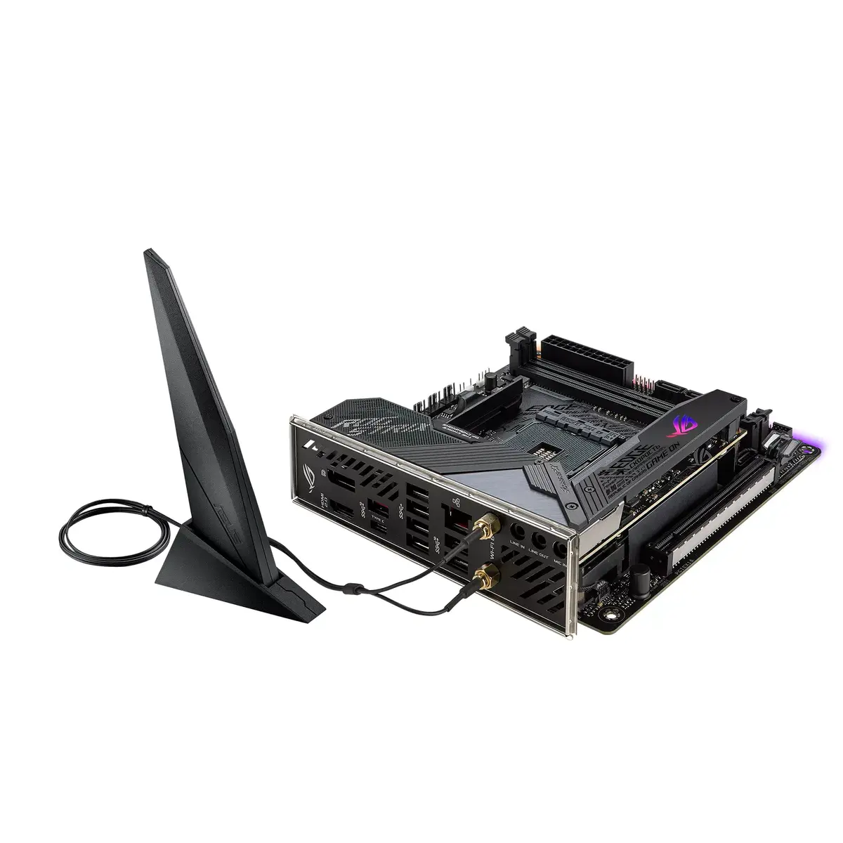 Motherboard ASUS ROG Strix X570-I Gaming, 90MB1140-M0EAY0 Photo 6