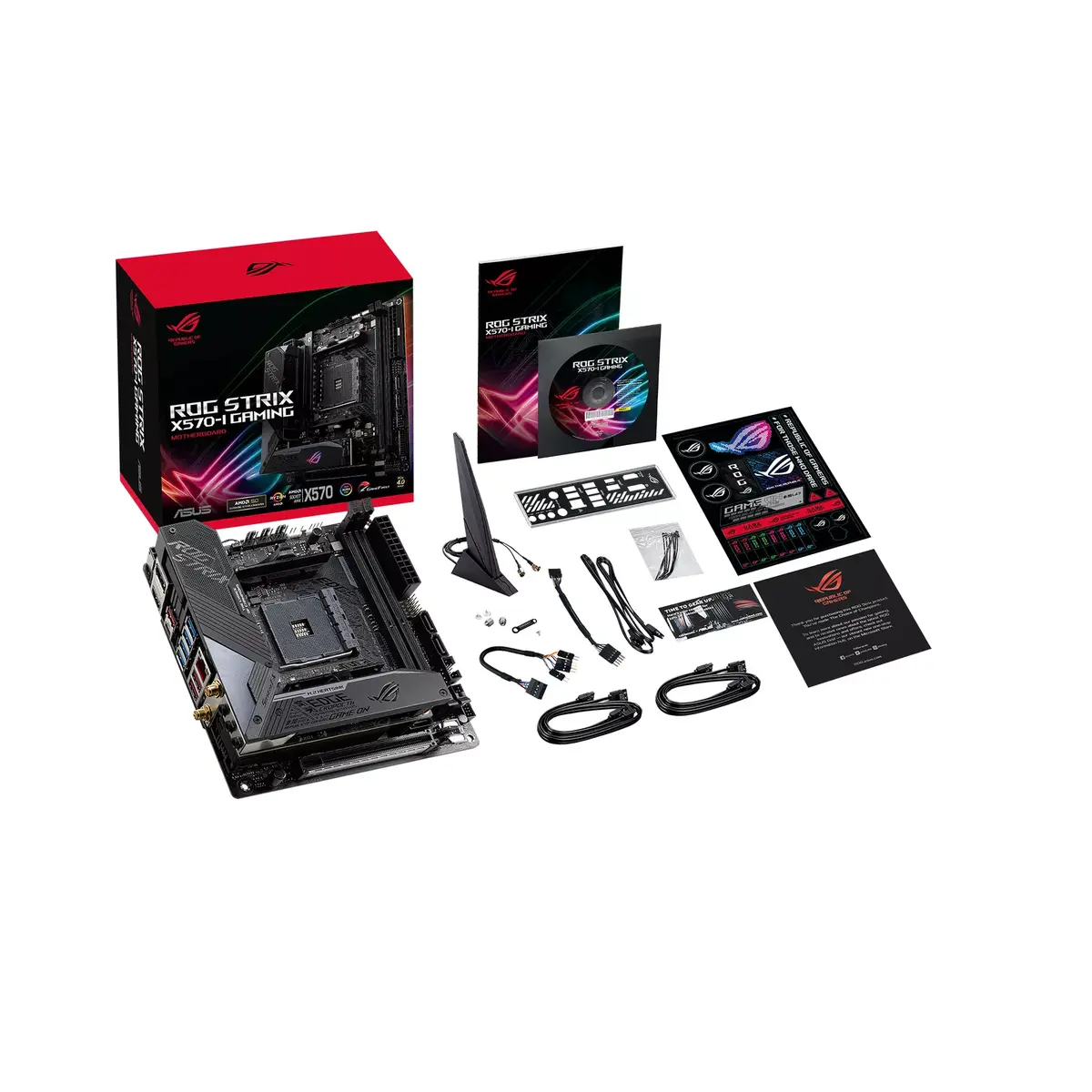 Motherboard ASUS ROG Strix X570-I Gaming, 90MB1140-M0EAY0 Photo 7