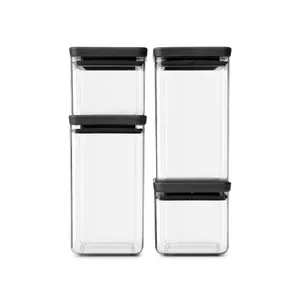 Burka Kvadrātveida Plastmasas Brabantia Tasty+
