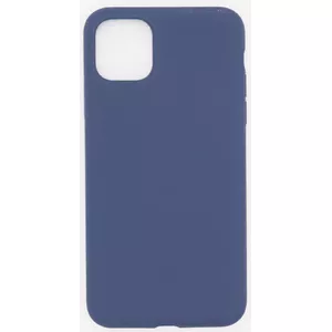 Silikona maciņš Evelatus priekš iPhone 11 Pro Max — Soft Touch tumši zils