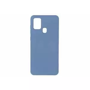 Protective silicone phone case Evelatus for Samsung Galaxy A10 — soft-touch TPU, blue