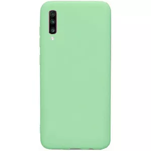 Smartphone case Evelatus for Samsung Galaxy A70, soft-touch TPU, mint color