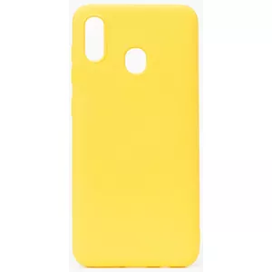 Чехол Evelatus для Samsung Galaxy A20e — Soft Touch TPU, желтый
