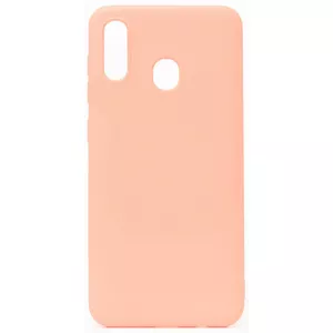 Evelatus Soft Touch silikona aizsargvāks Samsung A20e — bēšs, TPU