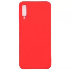 Aizsargvāciņš no silikona Evelatus priekš Samsung Galaxy A70, soft-touch TPU, sarkans