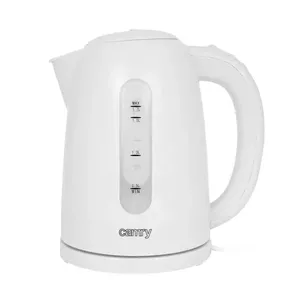 Electric kettle Camry Premium CR 1254W — 1.7 L, 2200 W, white, concealed heating element