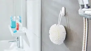 Towel hook TESA 59782-00000 Indoor White 3 pc(s)