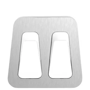 Towel hook TESA 59785-00000 Indoor Stainless steel White