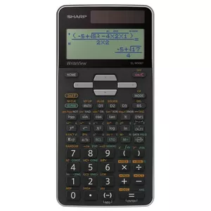 Sharp EL-W506T calculator Pocket Display Black, Grey
