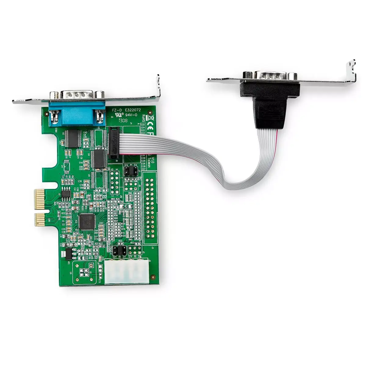 2-portu PCI Express RS232 seriālais adaptera karte StarTech PEX2S953LP Photo 5