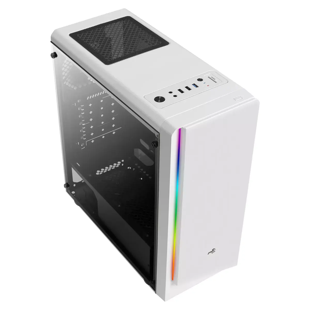 Корпус ПК Aerocool Rift Midi Tower White Photo 4